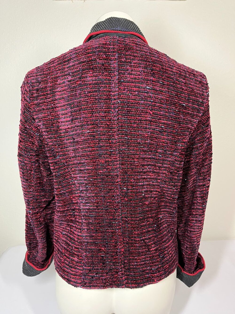 Mary Lynn O'Shea Hand Woven Jacket Womens Medium - Picture 6 of 8